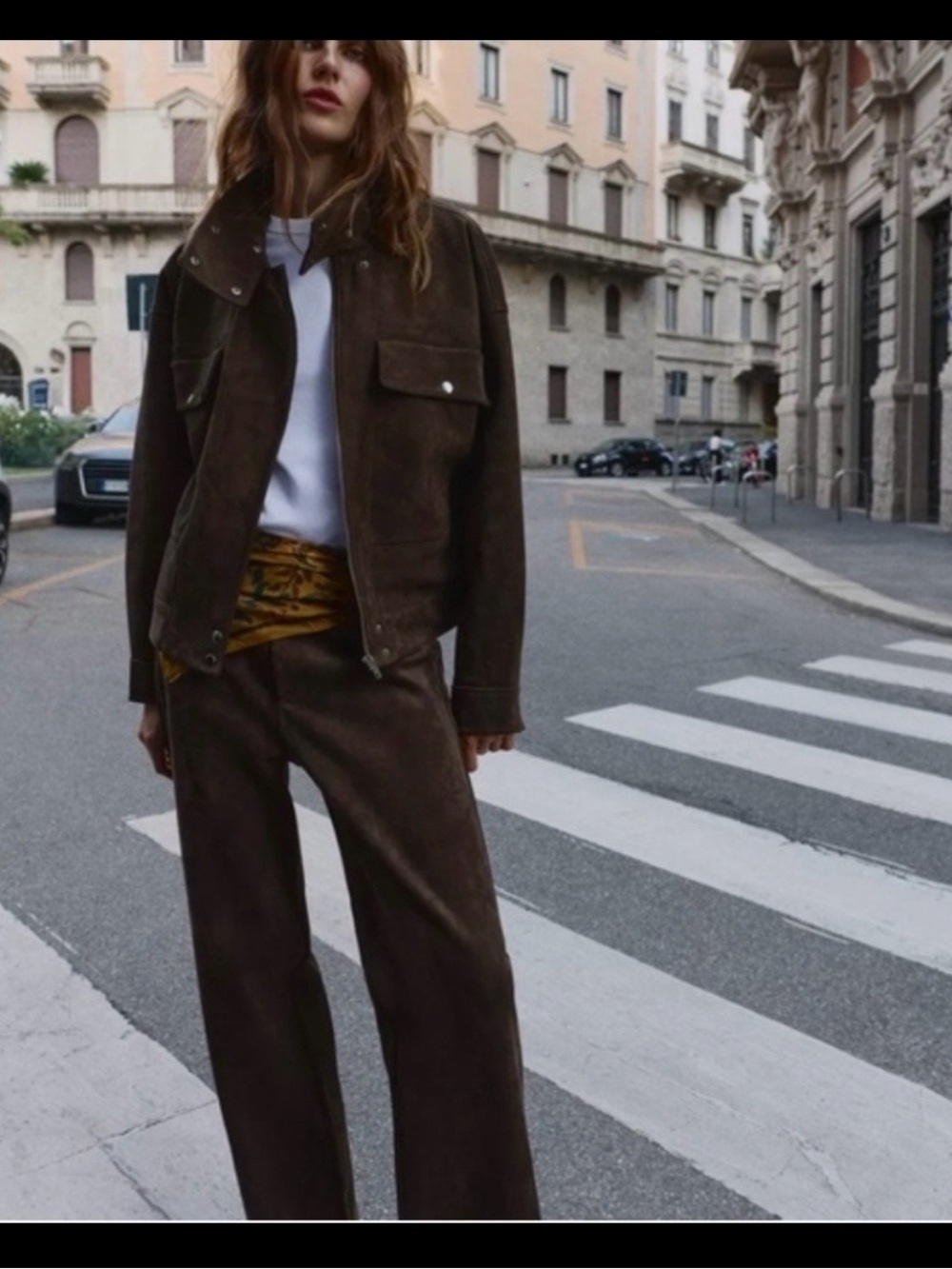 Zara Brown Utility Jacket